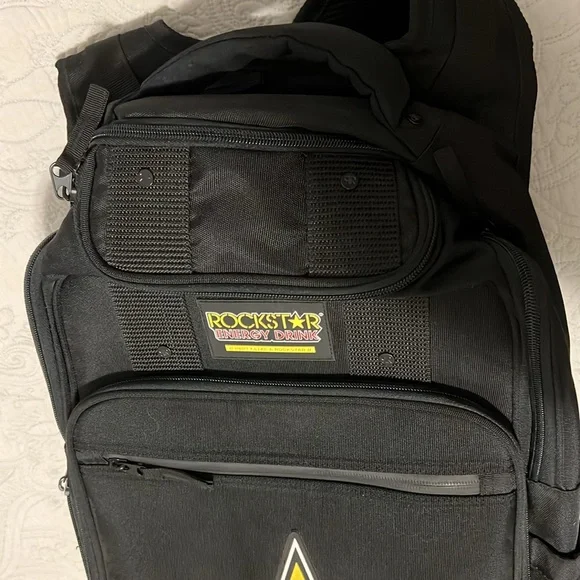 Large ROCKSTAR ENERGY BACK PACK. UNISEX - Picture 5 of 5